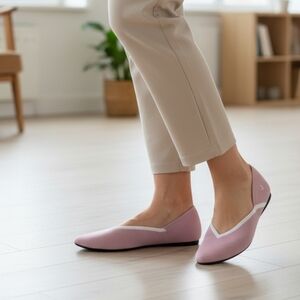 VIVAIA Vienna Pointed-Toe Flats in the color "Ash Rose